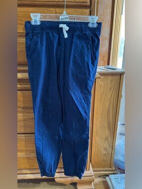 The Children's Place Navy Blue Elastic Drawstring Joggers